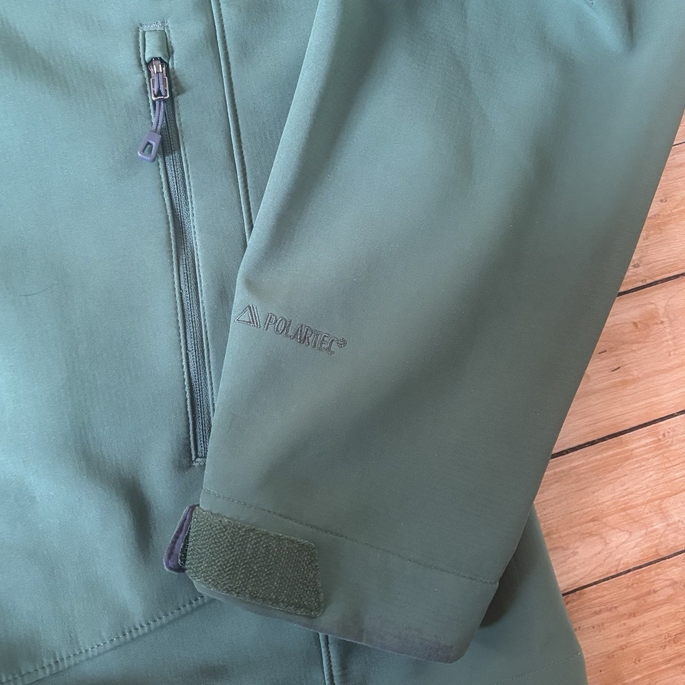 Patagonia Adze Jacket Full Zip Softshell Polartec Mens XL Green Gorpcore Outdoor - Picture 4 of 7